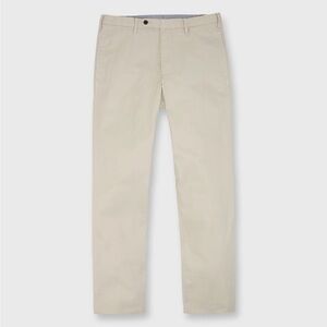 Sid Mashburn Garment-Dyed Sport Trouser Pants in Stone AP Twill size 33